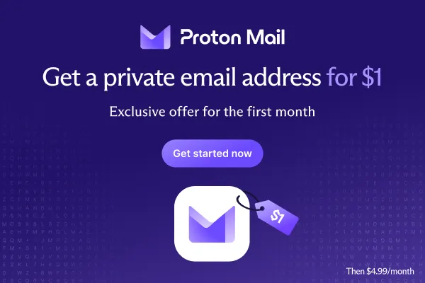 Proton Mail 1 Dollar Promo
